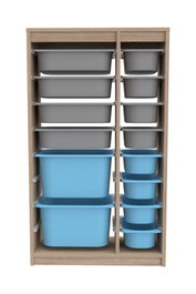 Hanah Home Montana Xs 2D4N8U - Gris Sonomo y Azul